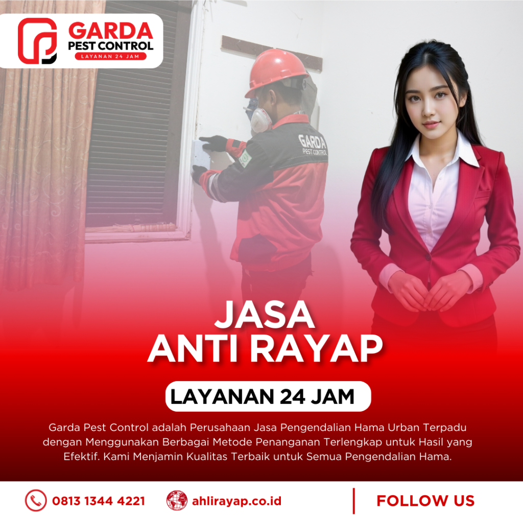 Jasa Pembasmi Rayap Bandung Hasilnya Efektif Terjamin