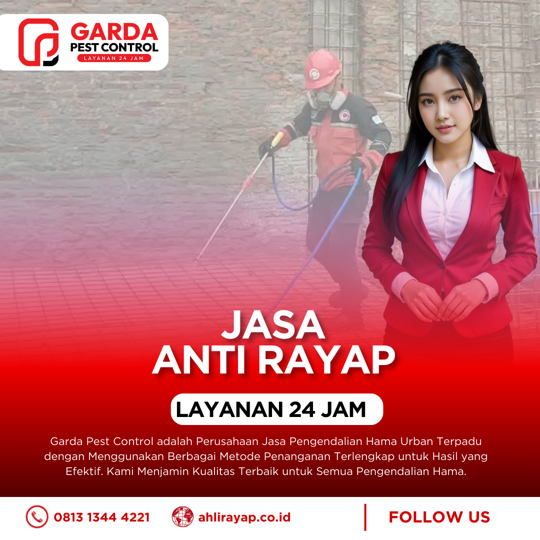 Jasa Pembasmi Rayap Bandung Hasilnya Efektif Terjamin