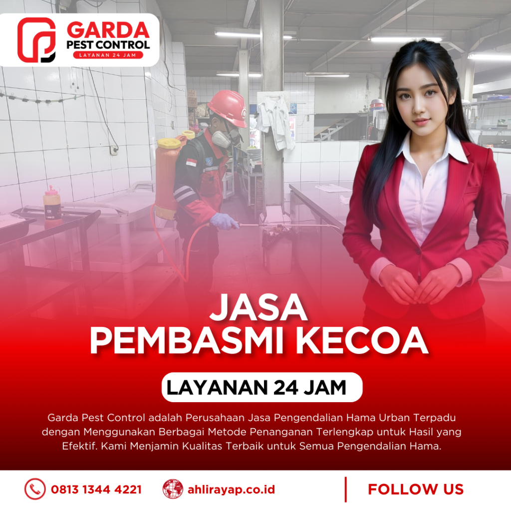 Jasa Pembasmi Kecoa Bandung di Apartement, Rumah & Mobil