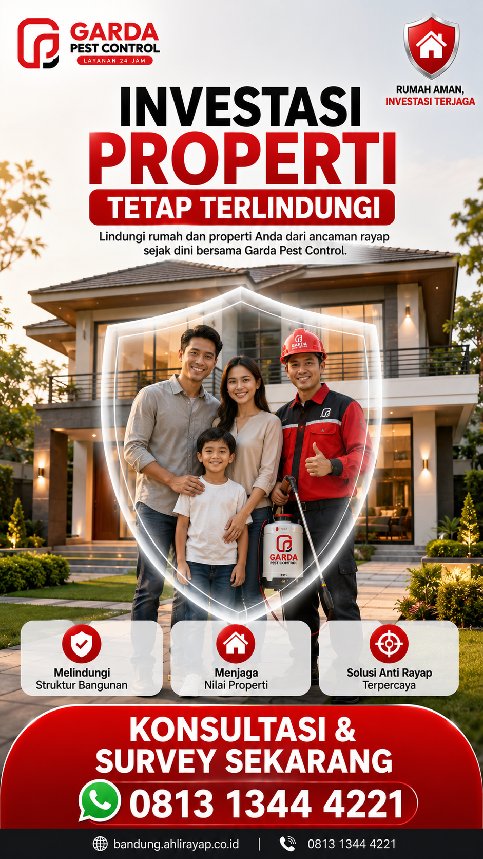 Jasa Semprot Anti Rayap Bandung