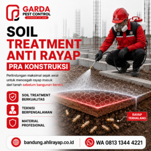 Biaya Jasa Anti Rayap Pasca Konstruksi Per Meter di Bandung