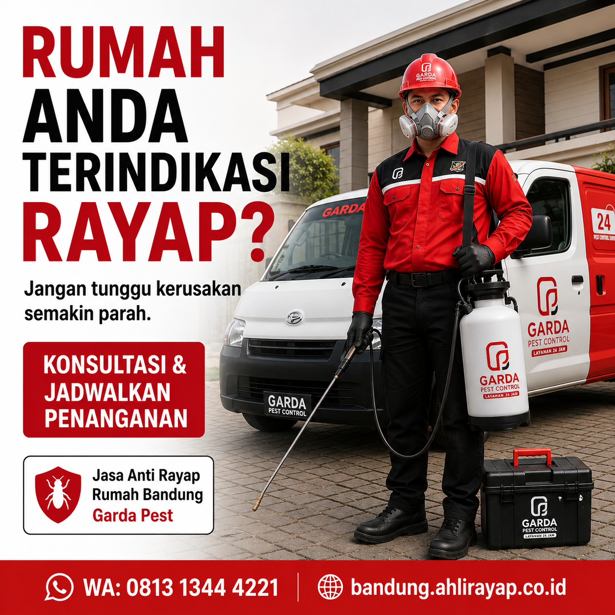 Biaya Jasa Anti Rayap Bandung Per Meter dan Panduan Hitung Anggaran