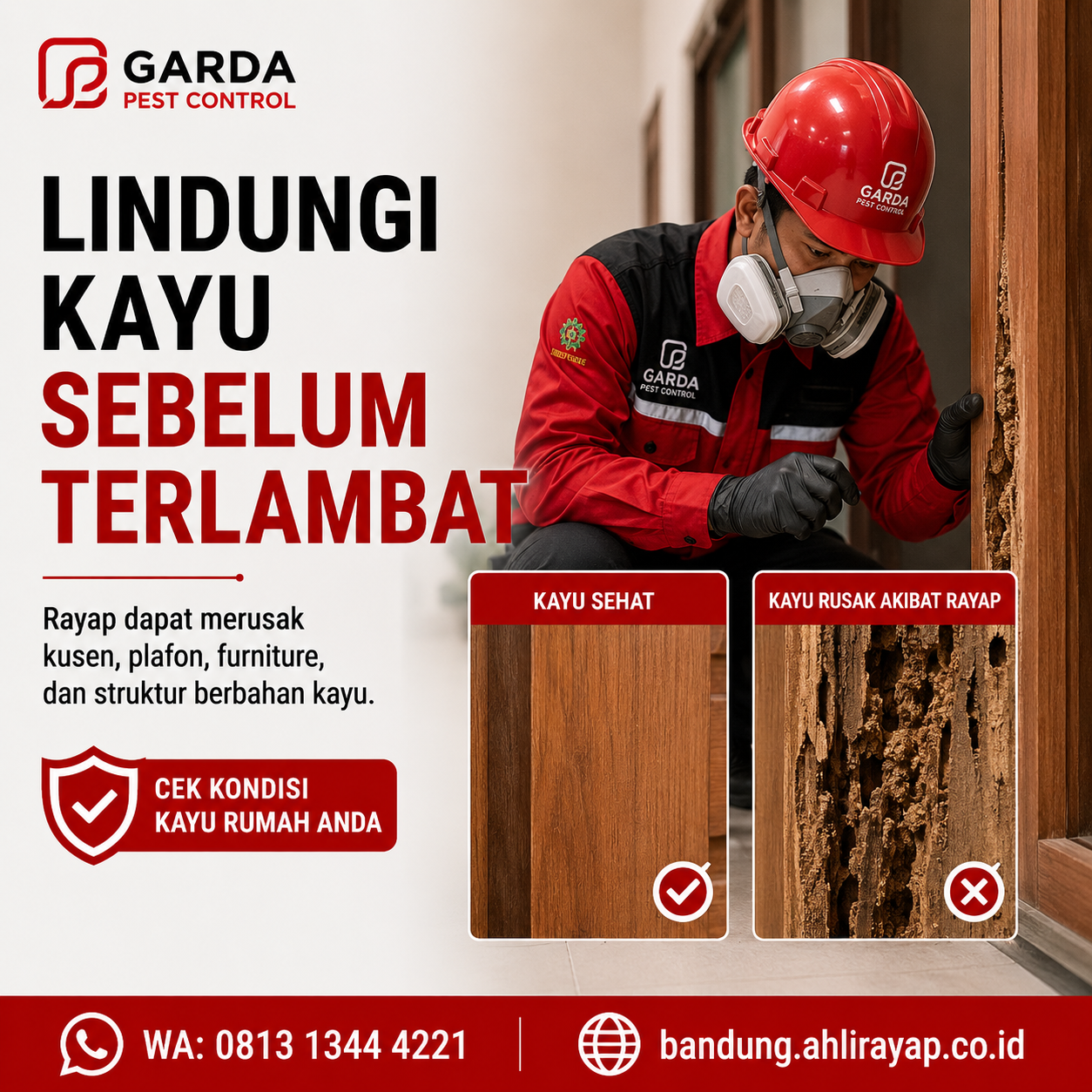 Jasa Suntik Rayap Rumah Bandung: Biaya, Metode, dan Penanganan Terbaik