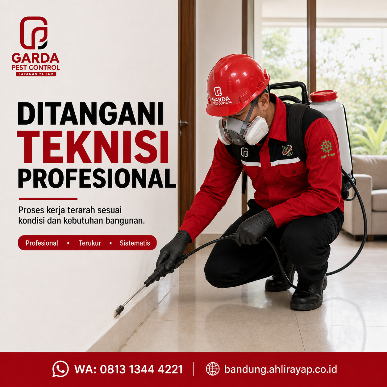 Biaya Suntik Rayap Rumah di Bandung dan Rincian Pengerjaannya