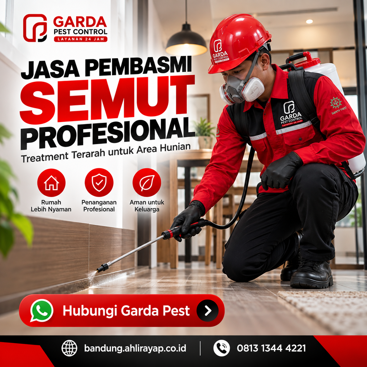 Jasa Pembasmi Semut di Bandung Profesional 